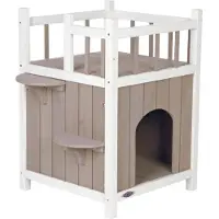 Trixie Natura Cat House with Balcony