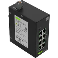Wago Industrial-ECO-Switch 852-112/000-001 8 Ports 100Base-TX schwarz