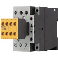 Eaton 191712 Sicherheitsschütz, 380 V 400 V: 15 kW, 2 S, 3 Ö, RDC 24: 24 - 27 V DC, Gleichstrombetätigung, Schraubklemmen, Mit Spiegelkontakt.