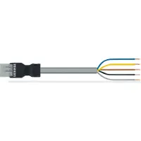 Wago 891-8995/206-103 konfektionierte Anschlussleitung,Eca,Stecker/offenes Ende,grau 8918995206103