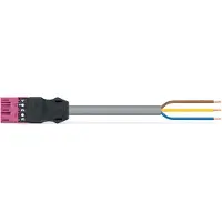 Wago 771-9993/205-707 konfektionierte Anschlussleitung,Eca,Stecker/offenes Ende,pink 7719993205707
