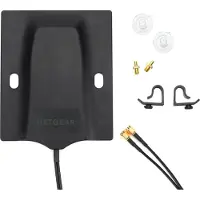 Netgear 6000451, 2,5 dBi, 1710-5925 MHz, Schwarz, 100 m, MR1100, MR5200, MR6500, MR6110, LM1200, and other devices with TS-9 or SMA connectors., 160 mm