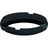 Theben 9070851 Abdeckrahmen schwarz für theRonda UP, theMova P und thePassa P Cover 110 BK