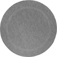 Ayyildiz Hali Outdoor Teppich RELAX Grau 160 cm Rund