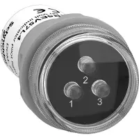 Schneider Electric 3 Phases Voltage Indicator Pilot Light W