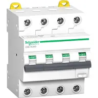 Schneider Electric Electric A9D77425 FI/LS-Schalter iC60N, 4P, 25A, C-Char., 30mA, Typ A SI, 6kA
