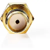 Nedis CSGB02113GD SMA-Adapter SMA-Buchse Reverse-Polarität auf SMA-Buchse Gold
