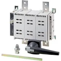 Eaton DC-Lasttrennschalter, 1250 A, 2-polig, 1 NO-Kontakt, 1 NC-Kontakt, mit grauem Drehgriff