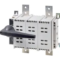 Eaton DC-Lasttrennschalter, 1000 A, 2-polig, 1 Schliesser, 1 Öffner, mit grauem Drehgriff, Verteilereinbau