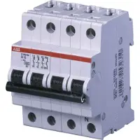 ABB S203M-B63NA Sicherungsautomat B-Char., 10 kA, 63 A, 3P+NA 2CDS273103R0635