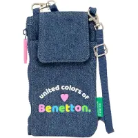 Safta Benetton Denim Mobile Geldbö rse