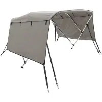 vidaXL 3-Bow Bimini-Top mit Seitenteilen 183x(137-152)x137 cm
