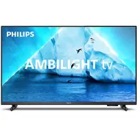 Philips LED 32PFS6908 Full HD Ambilight TV, 81,3 cm (32"), 1920 x 1080 Pixel, LED, Smart-TV, WLAN, Anthrazit, Grau