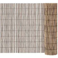 vidaXL Gartenzaun 600x80 cm Schilf