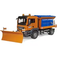 BRUDER MAN TGS, 4 Jahr(e), Acrylnitril-Butadien-Styrol (ABS), Kunststoff, Blau, Orange