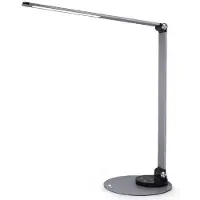 TaoTronics TT-DL22 LED-Schreibtischlampe, 10 W, 550 lm, 6 Helligkeitsstufen, USB-Aufladung, Touch-Steuerung, Schwarz,