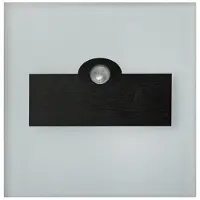 Milagro LED Treppenleuchte mit Bewegungsmelder LUMI BLACK 3000K 12V