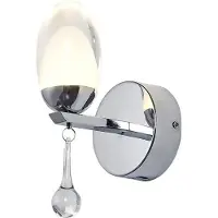 Milagro Wandleuchte OVO 5W LED Chrom IP20 4000K Metall Acryl