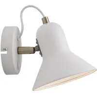 Light Prestige Kinkiet-Spotlicht mit Schalter, Modell ASTAMA LP-1122/1W, Farbe Weiß, Serie