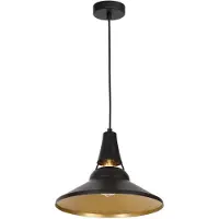 Luminex Hängelampe Sool, dunkelrot, Länge 95 cm, 5-flg., Metall, E27