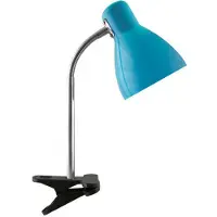 Hobby Hall Schreibtischlampe mit Clips KATI E27 BLUE CLIP IDEUS 02863