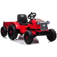 Wisam Traktor mit Anhänger YSA730-2 Rot