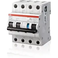 ABB DS203NCB16A300 FI/LS-Schalter 6kA 3P+N Typ A, B16, 300mA 6kA IEC/EN 61009, 10kA IEC/EN 60947-2 2CSR256140R3165