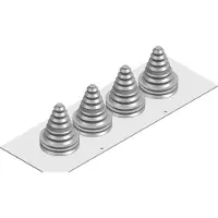 ABB Aluminium Flanschplatte mit 6 Kabeleinführungen 14-68mm - 2CPX046616R9999