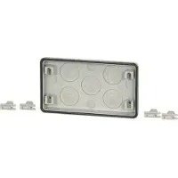 Eaton FL3-3 Flansch mit Durchgangslöchern 1x M16 5x M40/25 116x250x23mm - 022644