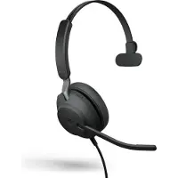 Jabra YOU'RE ON Jabra Evolve2 40 UC Mono - Headset - On-Ear
