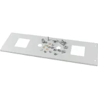 Eaton Frontabdeckung Montagesatz für Zähler 2X72Mm 150X600Mm Grau - 283937