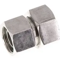 Tameson 22L & 28L Edelstahl gerade mit Drehgelenk 160 bar FKM O-Ring Dichtungskonus ISO 8434-1