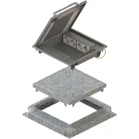 Legrand VAN GEEL Bodeneinbaukasten - 088074