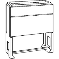 Striebel & John EH3SE1EH DINV2-Sockel Baupaket 900x780x310 Gr.1, Polyester RAL7035 Variante 2 4TBE842100R0100