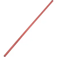 Merkloos Sportstange aus PVC, 100 cm, Rot