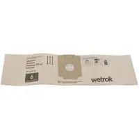 Wetrok 42614 10 Stück Staubsaugerbeutel Papiersack 6l Monovac & Durovac