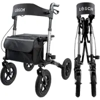 LÖSCH REHA Rollator TABAS Mobility AIR Silber