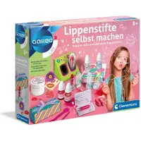 Clementoni Experimentierkasten "Galileo, Lippenstifte selbst machen", bunt (weiß, neutral), Experimentierkästen, Kinder, Experimentierkasten, Made in Europe