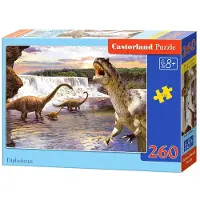 Castorland Diplodocus,Puzzle 260 Teile