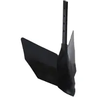 VD Home Furnishing Pflug-Zubehör Schwarz Metall