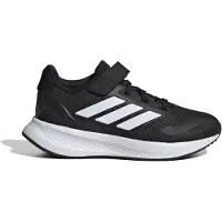Adidas Laufschuh SPORTSWEAR "RUNFALCON 5 KIDS", Jungen, Gr. 28, core schwarz, ftwr weiß, ftwr weiß, Synthetik, Textil, Schuhe Laufschuh, mit Klettverschluss, für Kinder