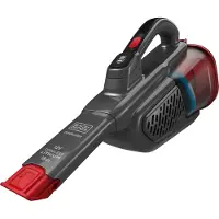 Black & Decker BHHV315J-QW, Trocken, Filterung, Beutellos, Schwarz, Rot, 0,7 l, Akku