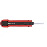 Ks Tools 150.1299 Entriegelungswerkzeug für Flachstecker/Flachsteckhülsen 0,8 mm