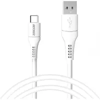 Accezz USB-C- auf USB-Kabel - 1 m - Weiß