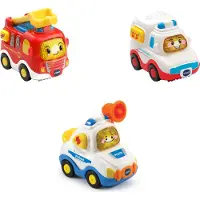 Vtech Spielzeug-Auto "Tut Tut Baby Flitzer, Einsatzfahrzeuge", bunt, Spielzeugfahrzeuge, Kinder, Kunststoff, Spielzeug-Auto