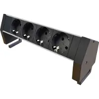 Ratio Electric DESKTOP-Schreibtischanschlusseinheit (Europäische Steckdose) - PDS5010