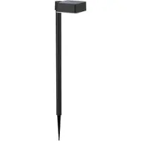 Philips LED-Solar-Erdspießleuchte Vynce, Kopf 10,5 x 10,5 cm