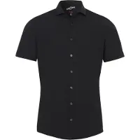 Pure Kurzarmhemd The Functional Shirt Blau-Schwarz