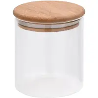 vidaXL Vorratsgläser mit Bambusdeckel 6 Stk. 600 ml