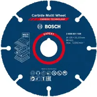 Bosch Accessories EXPERT Carbide Multi Wheel 2608901189 Skæreskive lige 1 stk. 125 mm 22.23 mm 1 stk